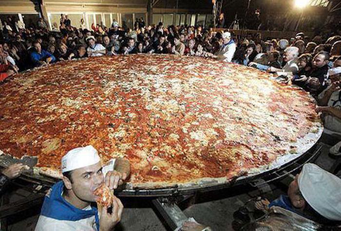 Nagyon nagy pizza