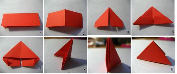 moduláris origami lotus